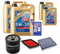 DENCKERMANN Controllo Set Liqui Moly LONGLIFE 5W-30 12L Per Infiniti QX70 FX