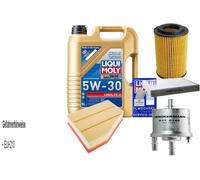 Denckermann Controllo Set Liqui Moly Longlife 5W-30 5L per Audi A1 2.0