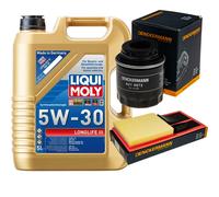 DENCKERMANN Controllo Set Liqui Moly Longlife 5W-30 5L Per Skoda Roomster 1.6