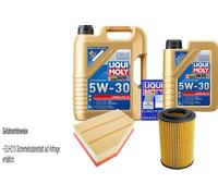 Denckermann Controllo Set Liqui Moly Longlife 5W-30 6L per Audi A1 2.0