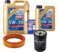 DENCKERMANN Controllo Set Liqui Moly LONGLIFE 5W-30 6L Per Fiat Punto 1.2 60