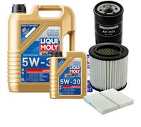 DENCKERMANN Controllo Set Liqui Moly Longlife 5W-30 6L Per Honda CR-V II 2.0