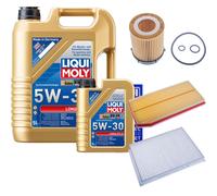 DENCKERMANN Controllo Set Liqui Moly LONGLIFE 5W-30 6L Per Mercedes C-Klasse