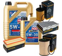 DENCKERMANN Controllo Set Liqui Moly LONGLIFE 5W-30 6L Per VW Golf VI 2.0 TDI