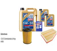 Denckermann Controllo Set Liqui Moly Longlife 5W-30 7L per Audi A1 2.0