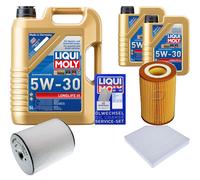 DENCKERMANN Controllo Set Liqui Moly LONGLIFE 5W-30 7L Per Audi A8 3.0 TFSI