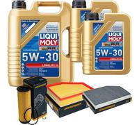 Denckermann Controllo Set Liqui Moly Longlife 5W-30 7L per BMW X3 xDriveM40d