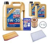 DENCKERMANN Controllo Set Liqui Moly Longlife 5W-30 7L Per Mercedes C-Klasse