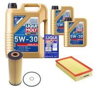 DENCKERMANN Controllo Set Liqui Moly Longlife 5W-30 7L Per Mercedes E-Klasse