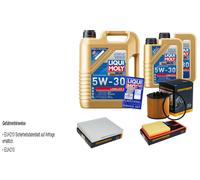 Denckermann Controllo Set Liqui Moly Longlife 5W-30 7L per Skoda