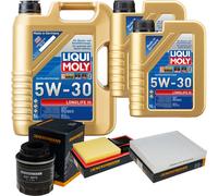 DENCKERMANN Controllo Set Liqui Moly Longlife 5W-30 7L Per Skoda Roomster 1.6