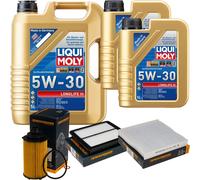DENCKERMANN Controllo Set Liqui Moly Longlife 5W-30 7L Per Ssangyong Tivoli