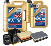 Denckermann Controllo Set Liqui Moly Longlife 5W-30 7L per VW Golf IV 1.6 16V