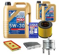 DENCKERMANN Controllo Set Liqui Moly LONGLIFE 5W-30 7L Per VW Golf V 1.6 FSI