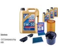 Denckermann Controllo Set Liqui Moly Longlife 5W-30 8L per MERCEDES CLASSE