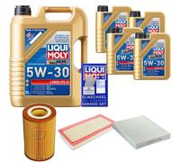 Denckermann Controllo Set Liqui Moly Longlife 5W-30 9L per Audi Q7 3.0 TFSI