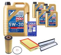 DENCKERMANN Controllo set Liqui Moly Longlife 5W-30 9L per Mercedes