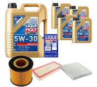 Denckermann Controllo Set Liqui Moly Longlife 5W-30 9L per VW Touareg 4.2 V8