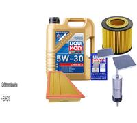 DENCKERMANN Controllo Set Liqui Moly Longlife III 5W-30 5L Per BMW 5 Serie 528i