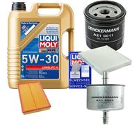 DENCKERMANN Controllo Set Liqui Moly LONGLIFE III 5W-30 5L Per VW Fox 1.4