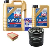 DENCKERMANN Controllo Set Liqui Moly LONGLIFE III 5W-30 6L Per KIA Carens