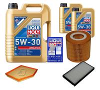 DENCKERMANN Controllo Set Liqui Moly Longlife III 5W-30 7L Per BMW 5 Serie 520i