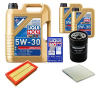 Denckermann Controllo Set Liqui Moly Longlife III 5W-30 7L per Fiat Panda 1.4