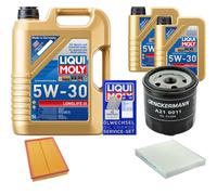 DENCKERMANN Controllo Set Liqui Moly LONGLIFE III 5W-30 7L Per VW Fox 1.4