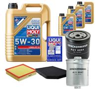 DENCKERMANN Controllo Set Liqui Moly LONGLIFE III 5W-30 8L Per Audi A8 2.8
