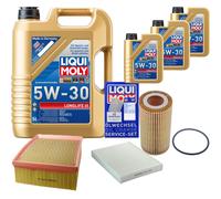DENCKERMANN Controllo Set Liqui Moly LONGLIFE III 5W-30 8L Per VW Amarok