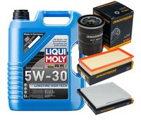 DENCKERMANN Controllo Set Liqui Moly Longtime 5W-30 5L Per Fiat Stilo 1.4 16V
