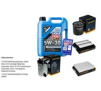 DENCKERMANN Controllo set Liqui Moly Longtime 5W-30 5L per Nissan Qashqai II
