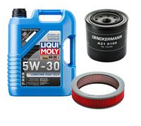 DENCKERMANN Controllo Set Liqui Moly Longtime 5W-30 5L Per Opel Campo 2.3 4x4