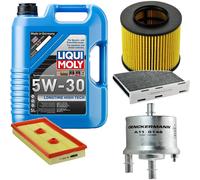 DENCKERMANN Controllo Set Liqui Moly Longtime 5W-30 5L Per VW Golf V 1.6 FSI