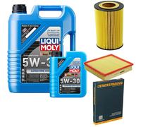 DENCKERMANN Controllo Set Liqui Moly Longtime 5W-30 6L Per Audi A8 2.5 TDI