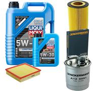 DENCKERMANN Controllo Set Liqui Moly Longtime 5W-30 6L Per Audi A8 2.5 TDI