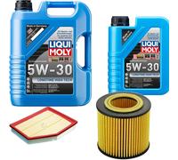 DENCKERMANN Controllo Set Liqui Moly Longtime 5W-30 6L Per BMW 5 Serie 523I 525I