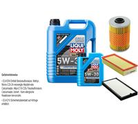 DENCKERMANN Controllo Set Liqui Moly Longtime 5W-30 6L Per BMW 5er
