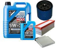 DENCKERMANN Controllo Set Liqui Moly Longtime 5W-30 6L Per Dacia Duster Logan