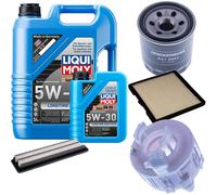 DENCKERMANN Controllo Set Liqui Moly Longtime 5W-30 6L Per Hyundai I10 1.0