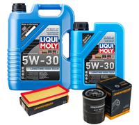 DENCKERMANN Controllo Set Liqui Moly Longtime 5W-30 6L Per Lancia Y 1.2 16V