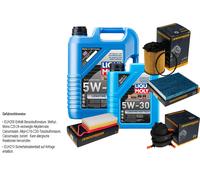 DENCKERMANN Controllo Set Liqui Moly Longtime 5W-30 6L Per Mazda 2 1.4 CD