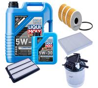 DENCKERMANN Controllo Set Liqui Moly Longtime 5W-30 6L Per Nissan Qashqai II