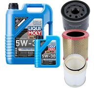DENCKERMANN Controllo Set Liqui Moly Longtime 5W-30 6L Per Renault Kangoo 1.2