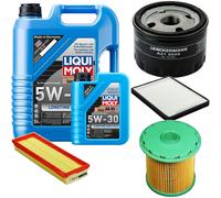 DENCKERMANN Controllo Set Liqui Moly Longtime 5W-30 6L Per Renault Megane I
