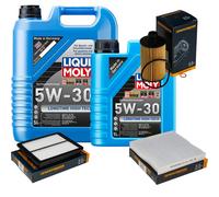 DENCKERMANN Controllo set Liqui Moly Longtime 5W-30 6L per Ssangyong Tivoli