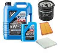 DENCKERMANN Controllo Set Liqui Moly Longtime 5W-30 6L Per VW Fox 1.4