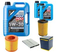 DENCKERMANN Controllo Set Liqui Moly Longtime 5W-30 7L Per Audi A6 2.0 TFSI