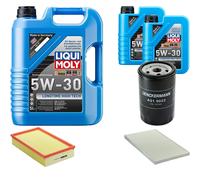 DENCKERMANN Controllo Set Liqui Moly Longtime 5W-30 7L Per Audi A6 2.6 2.3
