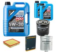DENCKERMANN Controllo Set Liqui Moly Longtime 5W-30 7L Per Audi A8 2.8